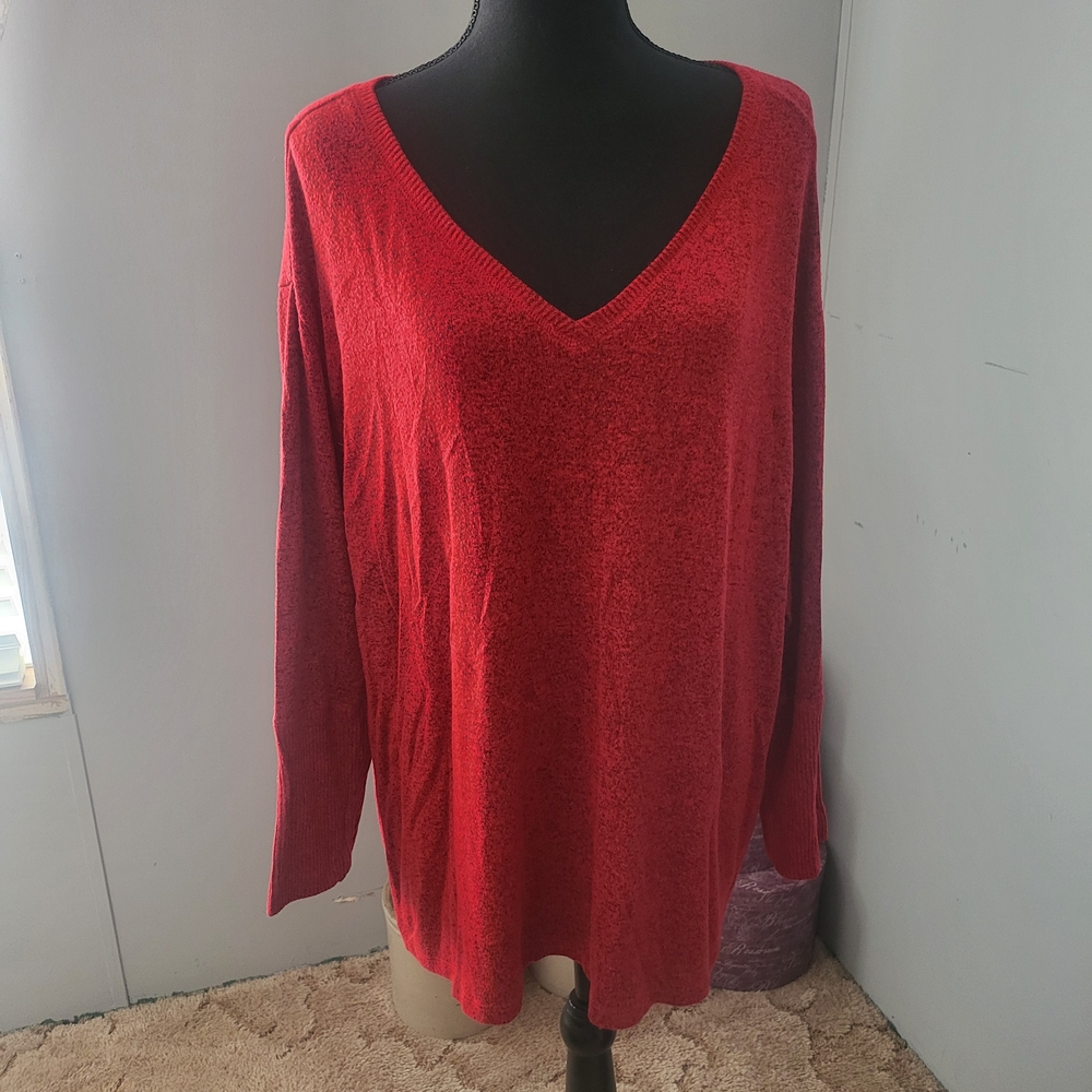 Maurices Vibrant Red Knit Top